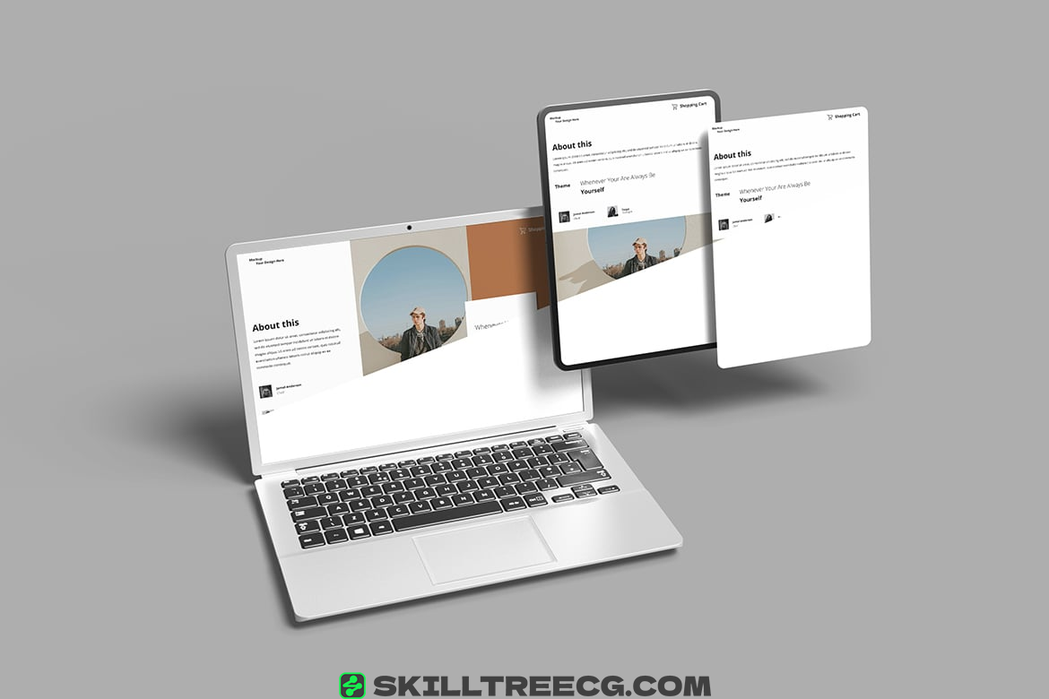 图片[4]-Multi Devices Mockup with Clean Background（950554）-技能树
